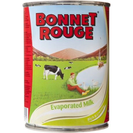 Bonnet Rouge Evaporated Milk 410g