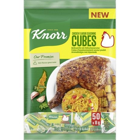 Knorr Bouillon Cubes Chicken 400g