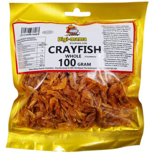Cray fish Whole 100gr