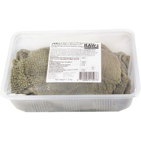 Raw & Natural Beef Omasum 1 kg