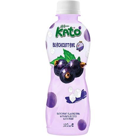 KATO Blackcurrant Juice with Nata de Coco 320ml