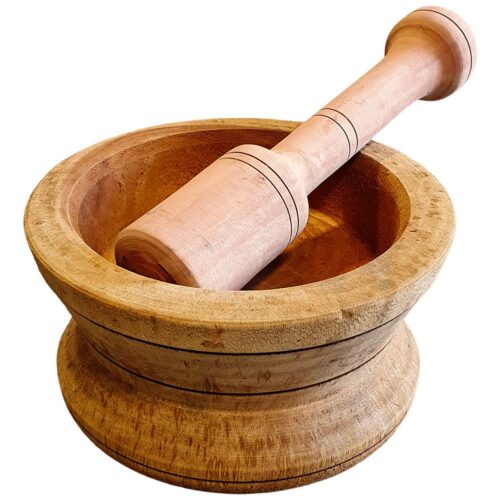 Mortar + Stick Ghanian Handmade 1 pcs