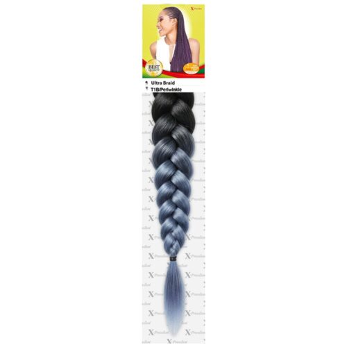 X-Pression Ultra Braid Colour T1B Periwinkle