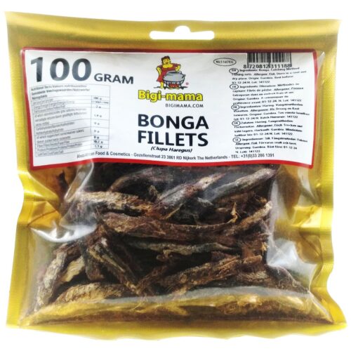 Bonga Fillet Smoked - Bigi Mama African Style 100 gr.