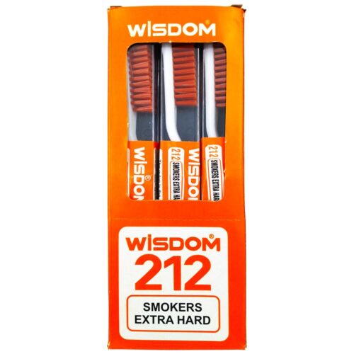 Wisdom 212 Smokers Extra Hard Toothbrush 1 pcs.